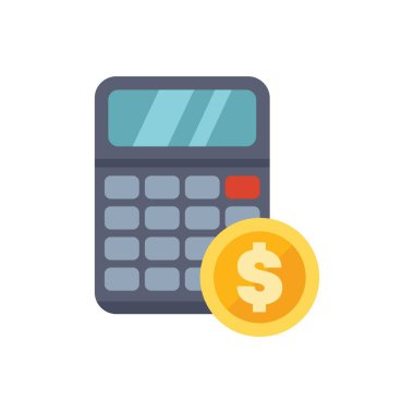 Masrafları ve finans giderlerini gösteren para bütçesi hesaplayıcı