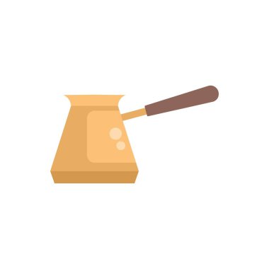 Geleneksel Türk kahve demliği taze aromalı kahve demliyor.