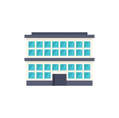 Bu resimde modern mimari tasarımı vurgulayan çağdaş bir ofis binası sergilenmektedir.