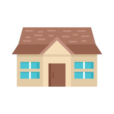 Bu minimalist ev, kahverengi çatılı ve stratejik olarak yerleştirilmiş pencereli modern bir tasarıma sahip.