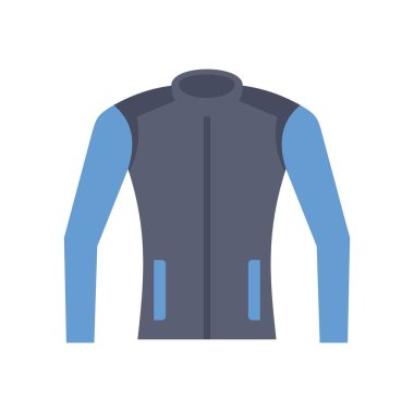 Uzun kollu spor ceket ve fermuar kapama açık hava aktivitelerinde sıcaklık ve konfor sağlıyor.