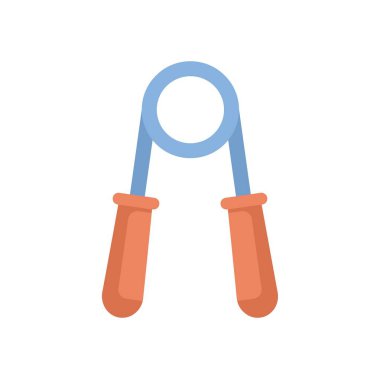 Bu vektör illüstrasyonu, spor ve spor kavramlarını temsil etmek için mükemmel bir elle kavrama egzersizi içerir.