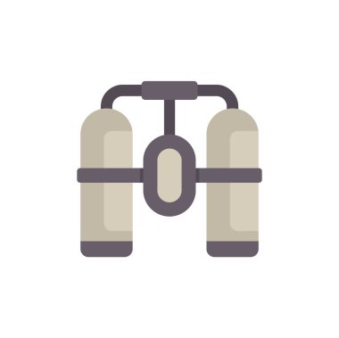 Dalgıçlar tarafından su altında nefes almak için kullanılan oksijen tankı, okyanusun derinliklerini keşfetmek için gerekli ekipmanlar.