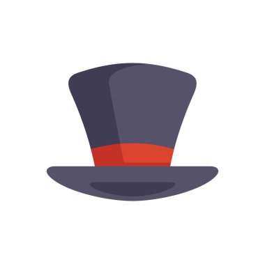 Kırmızı kurdeleli uzun siyah şapka. Sihir gösterisi yapan her sihirbaz için klasik kıyafet.