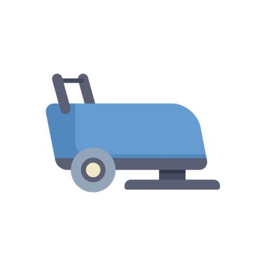 Profesyonel zemin temizleme ve cilalama makinesinin yan görünümü, çeşitli ortamlarda temiz ve parlak yüzeylerin korunması için idealdir