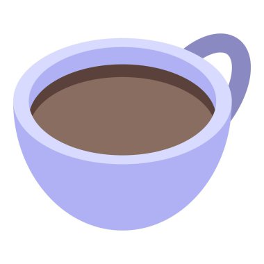 Mor bir fincanı dolduran kahve sıcak ve davetkar bir içecek deneyimi sunuyor.