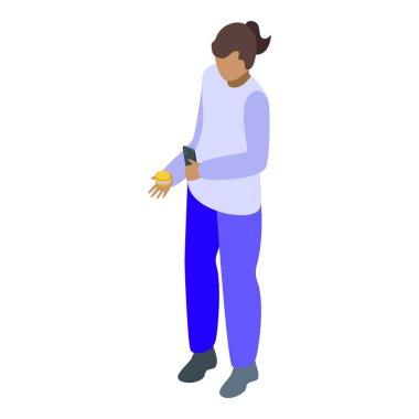 Pasta şefi elinde makarna tutuyor ve sosyal medya için akıllı telefonla fotoğraf çekiyor.