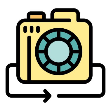 Kamera bulut deposuna otomatik yedekleme yapıyor, veri transferi tamamlandı