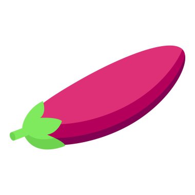 Sağlıklı beslenme ve vejetaryen yaşam tarzını destekleyen canlı pembe patlıcan, yemek blogları, yemek tarifleri web siteleri ve sağlık bilincine sahip izleyiciler için ideal