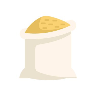 Tam torba un ya da şeker taşmış, üstü açık, içindekileri döküyor.