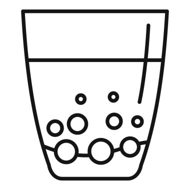 Boba, tapyoka topları, samanlı bir bardakta popüler Tayvan içeceğini temsil eder.