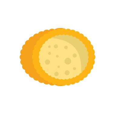 Doldurulmuş yuvarlak kraker, pişirme, atıştırma ve yiyecekle ilgili projeler için idealdir