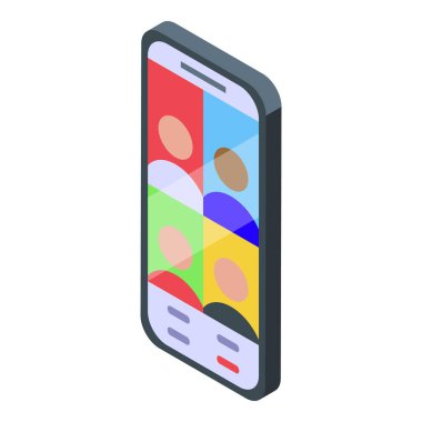 Çevrimiçi toplantı ve takım çalışması için bir iş uygulaması kullanarak, uzaktan çalışan meslektaşlarla akıllı telefon üzerinde video konferansı