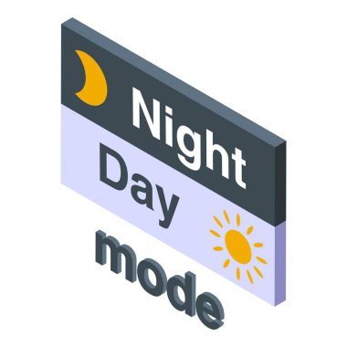 Güneş ve ay simgeleriyle gece veya gündüz görüntüleme kipini aç / kapat