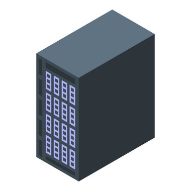 Verileri depolamak ve işlemek için çoklu yuvaları olan sunucu rafı birimi, modern bir veri tabanında verimli bir veri yönetimi sağlar