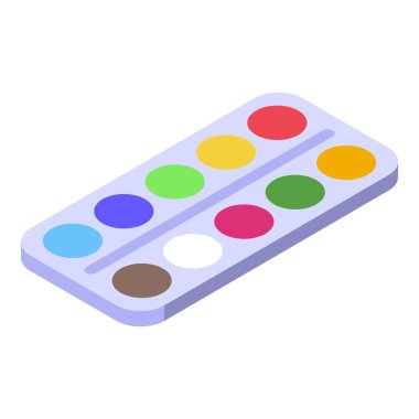 Çeşitli renklerde canlı suluboya paleti, resim ve yaratıcı ifade için hazır.