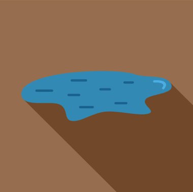 Yerdeki küçük su birikintisi ışığı yansıtıyor, tazelik ve saflık hissi yaratıyor.