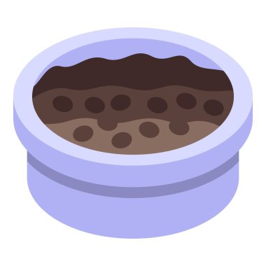 İçinde boba çayı olan küçük bardakta lezzetli tapyoka incileri var.