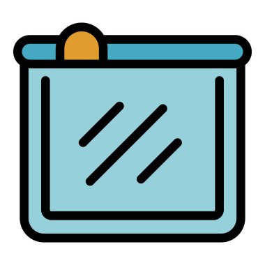 Merdiveni olan şişme dikdörtgen havuzun bu simgesi yaz temalı tasarımlar için mükemmeldir.