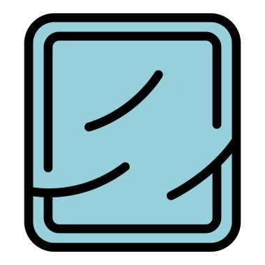 İçinde üç mendil bulunan ıslak mendil paketini temsil eden minimalist çizimler, hijyen ve temizlikle ilgili projeler için ideal.