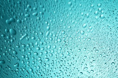 Mavi Soyut Su Düşürme Arkaplanı Yansımalı.