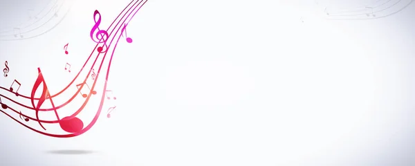 Цвета Нот Фанки Многоцветный Праздник Яркий Фон — стоковое фото