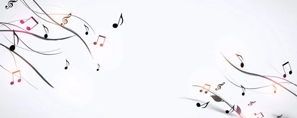 Musique Classique Motes Voler Jouer Chant Fond Musical Pour Affiches — Photo