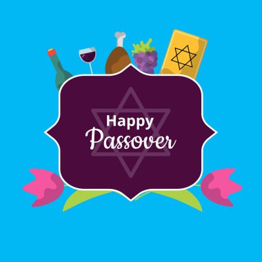 Hamursuz Bayramı çizgi film vektör illüstrasyonunuz kutlu olsun.