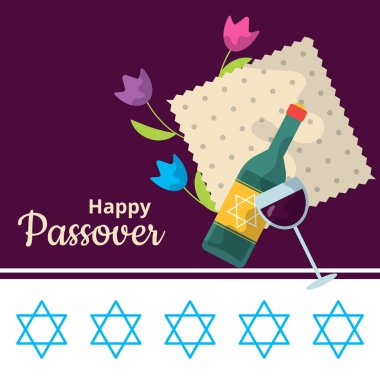 Hamursuz Bayramı çizgi film vektör illüstrasyonunuz kutlu olsun.