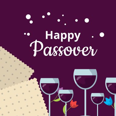 Hamursuz Bayramı çizgi film vektör illüstrasyonunuz kutlu olsun.