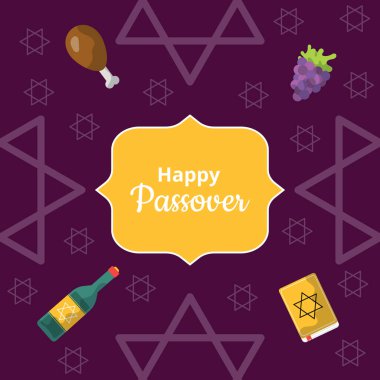 Hamursuz Bayramı çizgi film vektör illüstrasyonunuz kutlu olsun.