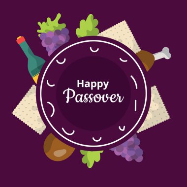 Hamursuz Bayramı çizgi film vektör illüstrasyonunuz kutlu olsun.