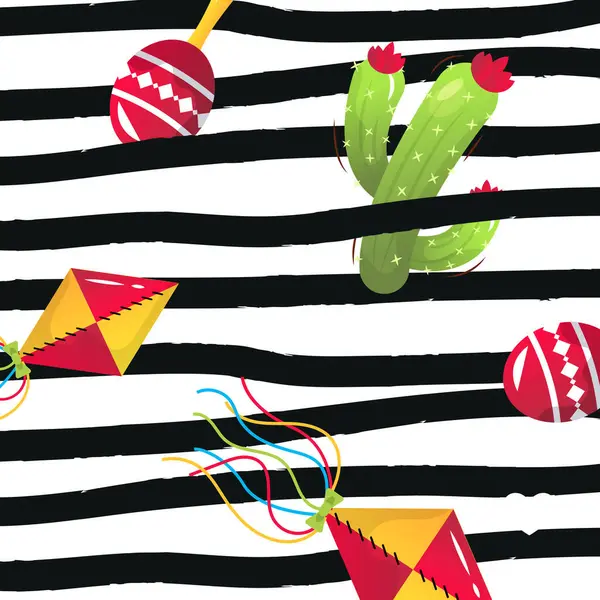 Festa Junina festivali, vektör karikatür geçmişi