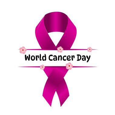 Göğüs kanseri farkındalığı pembe kurdele vektör illüstrasyonu