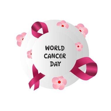 Göğüs kanseri farkındalığı pembe kurdele vektör illüstrasyonu