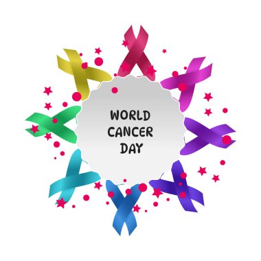 Göğüs kanseri farkındalığı pembe kurdele vektör illüstrasyonu