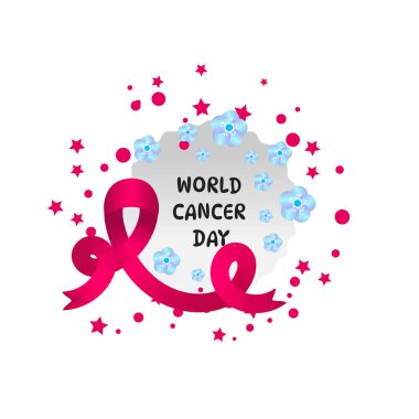 Göğüs kanseri farkındalığı pembe kurdele vektör illüstrasyonu