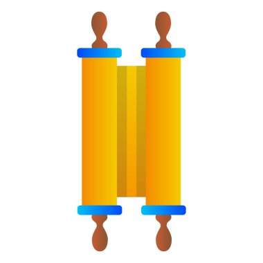 Yom Kippur Yahudi Kefaret Günü Vektör İllüstrasyonu