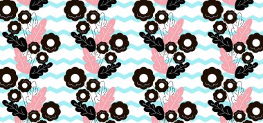 Kusursuz bahar çiçeği desenli arka plan.