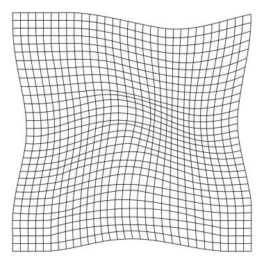 ızgara çizgisi beyaz arkaplanda siyah ile soyut resimleme.