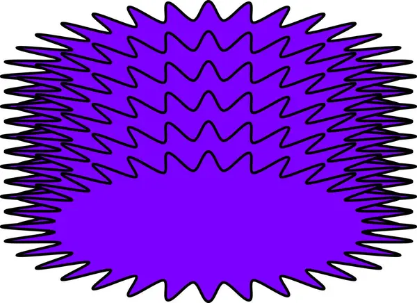 Beyaz arkaplanda minimal geometrik doğrusal yıldız şekli.