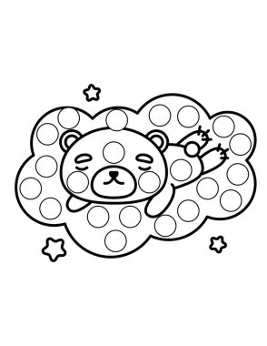 Hayvan, vektör ana hatlı illüstrasyonlu nokta işaretleyici sayfaları.