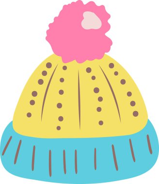 Beyaz arka planda vektör illüstrasyonu ören hobi aksesuarlar.