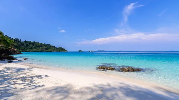 泰国东部特拉德省的高昌岛海景 蓝天背景 泰国海岛景观 — 图库照片