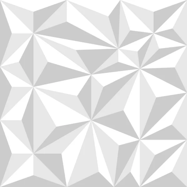 Padrões Geométricos Triângulo Branco Abstrato Design Moderno — Vetor de Stock