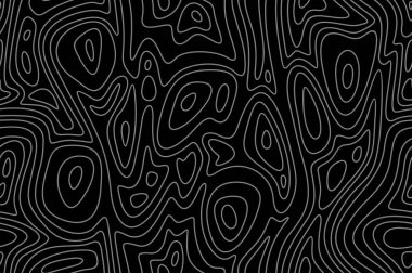 Topografik Harita Deseni. Coğrafi ızgara haritası. Soyut satır arkaplanı