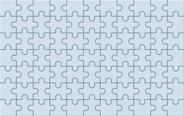 Bulmaca parçaları arka plan. Parçalı yapboz arka planı. Düz biçim