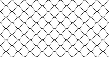 Zincirli tel. Çelik tel zincir çitin dikişsiz deseni. Metal Tel Çiti