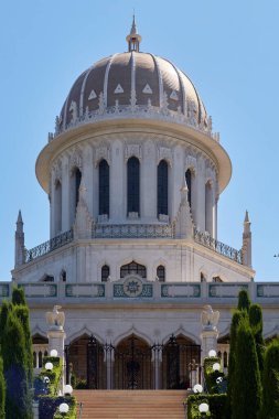 Hayfa 'daki Carmel Dağı' ndaki Bab Tapınağı iki yıldan uzun bir süre sonra açıldı. İsrail 'in Hayfa kentindeki Bahai Bahçeleri' nde..