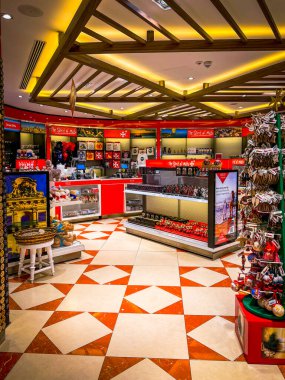 Tel Aviv, israel, November 30, 2022. Duty free in Israel is one of the richest in terms of variety and choice of duty free goods.